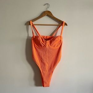 H&M High Cut One Piece Swim Suit